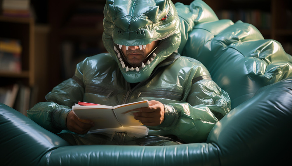 Gesundheit - Tipps zur Sicherheit und zum Komfort beim Tragen eines aufblasbaren Dinosaurier-Kostüms